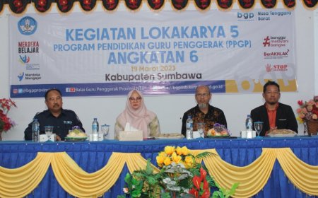 Hadiri Lokakarya 5 P, Wabup  Support Guru Penggerak  Wujudkan Sekolah Berkualitas.