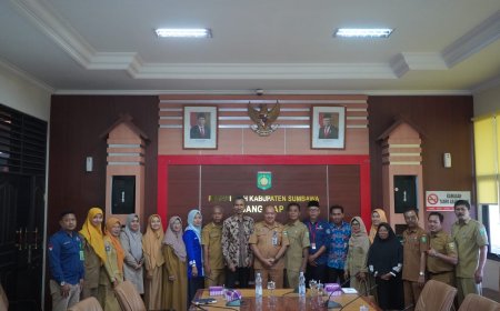 Ombudsman NTB Lakukan Evaluasi Hasil Penilaian Penyelenggaraan Pelayanan Publik Pemda Sumbawa Tahun 2023