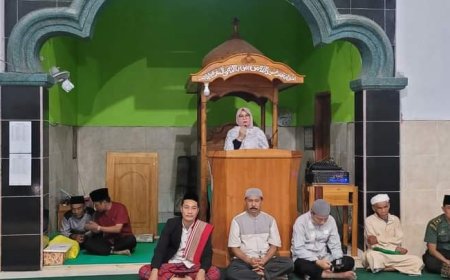 Safari Ramadhan Di Desa Suka Damai,  Wakil Bupati Sumbawa, Paparkan Program Pembangunan di Kecamatan Labangka