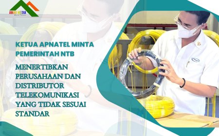 Ketua APNATEL Minta Pemerintah NTB Menertibkan Perusahaan dan Distributor Telekomunikasi Yang Tidak Sesuai Standar