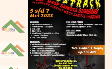 Selamat dan Sukseskan Grasstrack