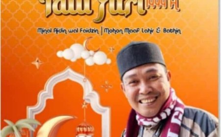 Nanang Nasiruddin. SAP.M.M.Inov Mengucapkan Selamat Hari Raya Iedul Fitri 1444 H