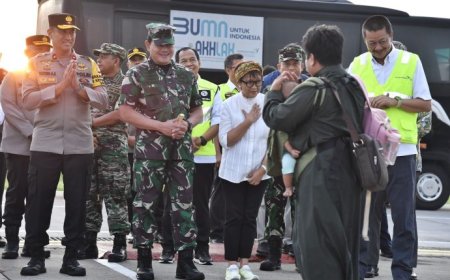 385 WNI dari Sudan Tiba di Tanah Air