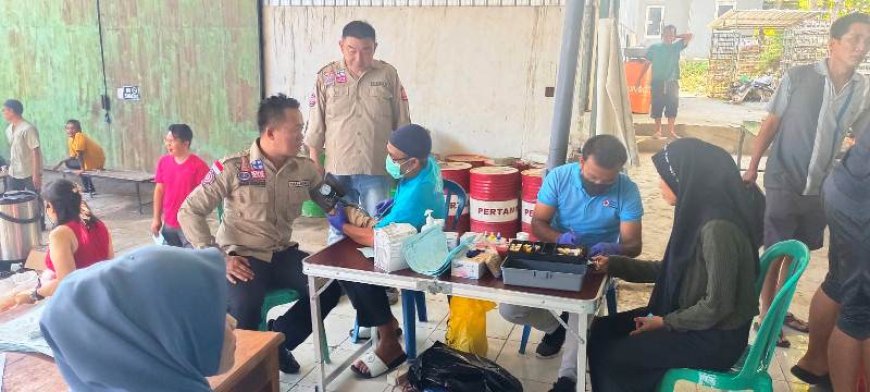TAGANA Sumbawa, RRI dan Pengusaha Gelar Aksi Donor Darah, Hasil Melebihi Target