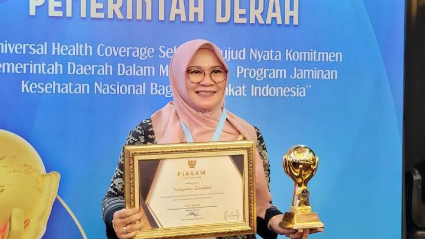 Selamat ! Pemkab Sumbawa  Raih Penghargaan UHC Award 2023