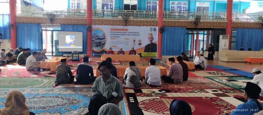 Inilah Pemikiran  Inisiator FGD UNSA Mewujudkan Legacy Monumental Pemda Sumbawa Tahun 2024