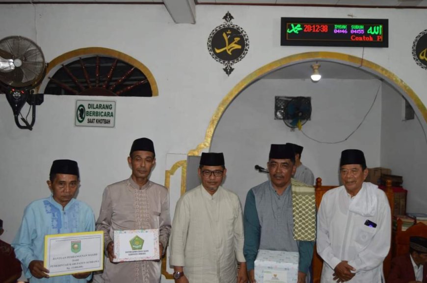 Safari Ramadhan di Desa Sepakat, Pemda Ajak Warga Jaga Hutan