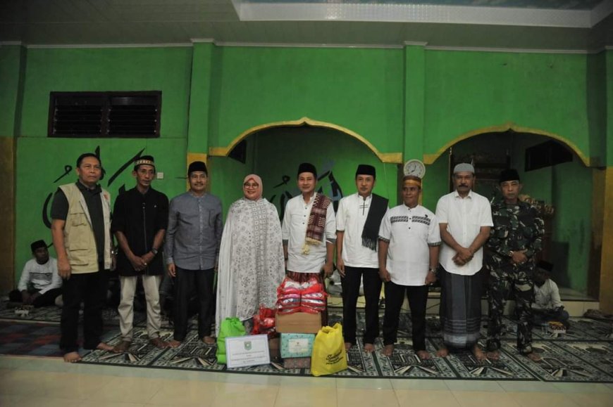 Safari Ramadhan di Desa Senawang Orong Telu, Wakil Bupati Paparkan Agenda Daerah