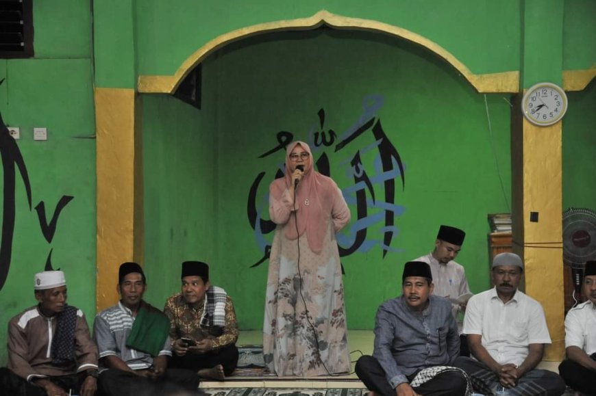 Safari Ramadhan di Desa Senawang Orong Telu, Wakil Bupati Paparkan Agenda Daerah