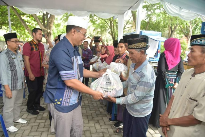Safari Ramadhan di Lombok Utara, Kedatangan Gubernur NTB  Disambut Meriah