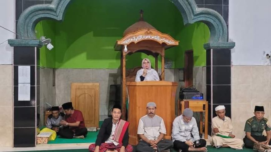 Safari Ramadhan Di Desa Suka Damai,  Wakil Bupati Sumbawa, Paparkan Program Pembangunan di Kecamatan Labangka