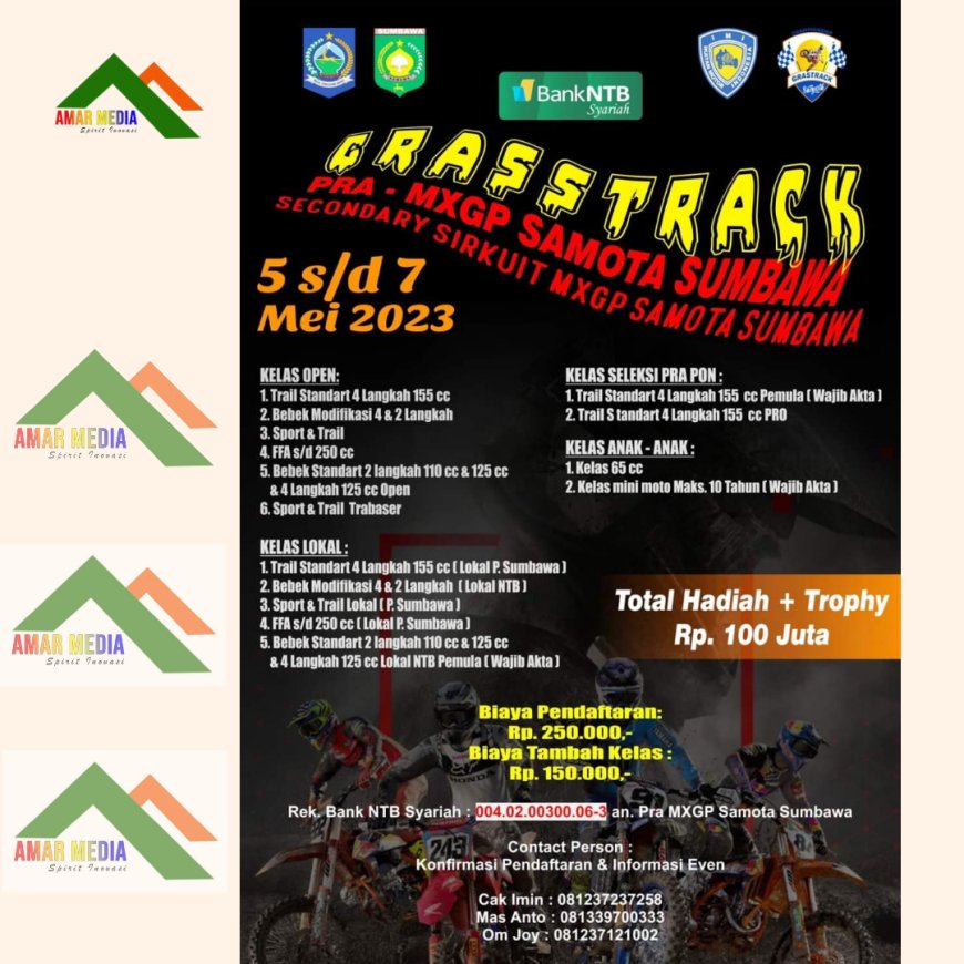 Selamat dan Sukseskan Grasstrack