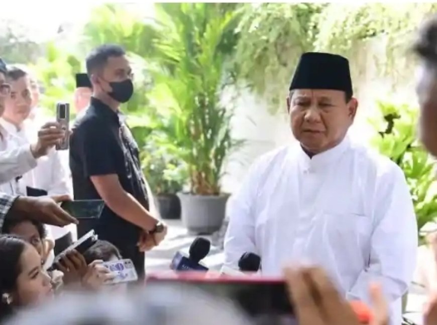 Prabowo Bertemu Presiden Jokowi, sebut Silaturrahmi Lebaran dengan Atasan