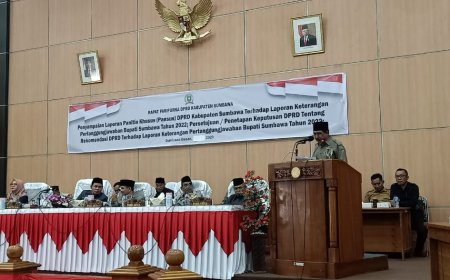 LKPJ Bupati Sumbawa, Pansus DPRD Kabupaten Sumbawa Berikan masukan Penting