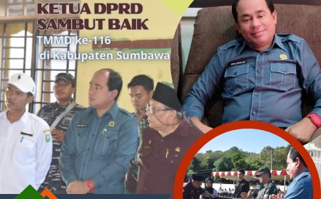 Ketua DPRD Sambut Baik TMMD ke-116 di Kabupaten Sumbawa