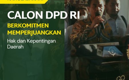 Nurdin Ranggabarani, Calon DPD RI Berkomitmen Memperjuangkan Hak dan Kepentingan Daerah