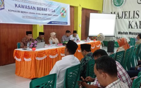 Perkuat Kawasan Bebas Riba, Kopsyah BMT Insan Samawa bersama Diskop & UKM Provinsi NTB selenggarakan Rapat Koordinasi