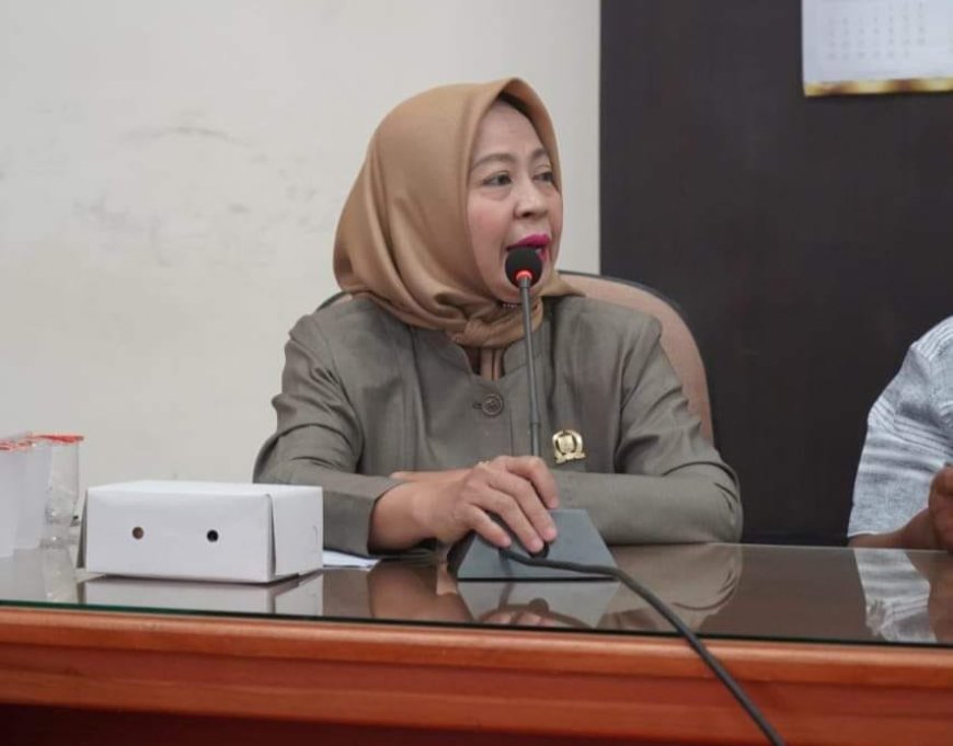 Sri Wahyuni SAP Soroti  Infrastruktur Jalan Rusak Perlu diperbaiki, Tidak cukup dengan Anggaran Pemeliharaan