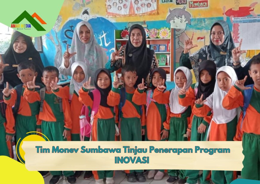 Tim Monev Sumbawa Tinjau Penerapan Program INOVASI