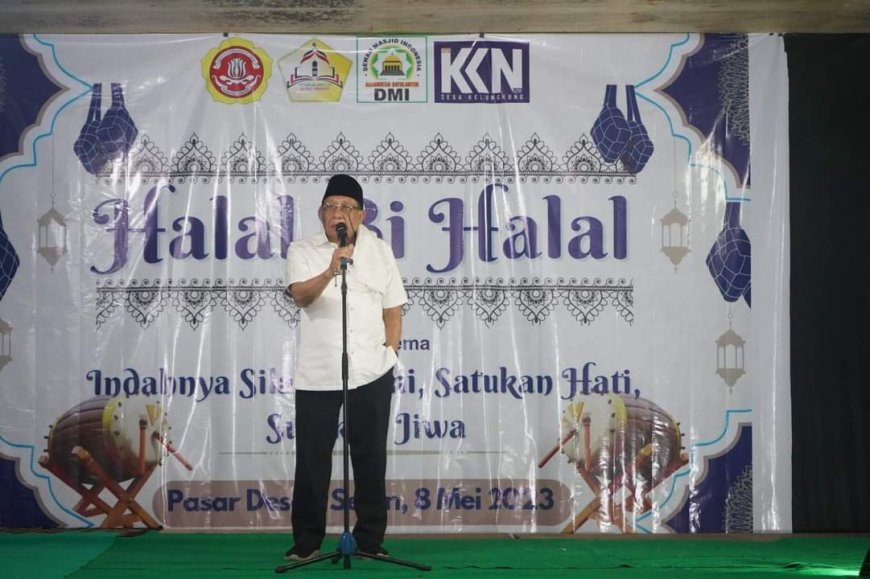 Bupati Sumbawa Hadiri Acara Halal Bihalal di Desa Kelungkung, Momentum Meningkatkan Silaturrahmi