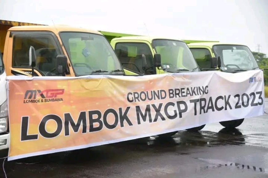 Gubernur NTB  Groundbreaking Sirkuit Selaparang,Persiapan  Seri MXGP Lombok 2023