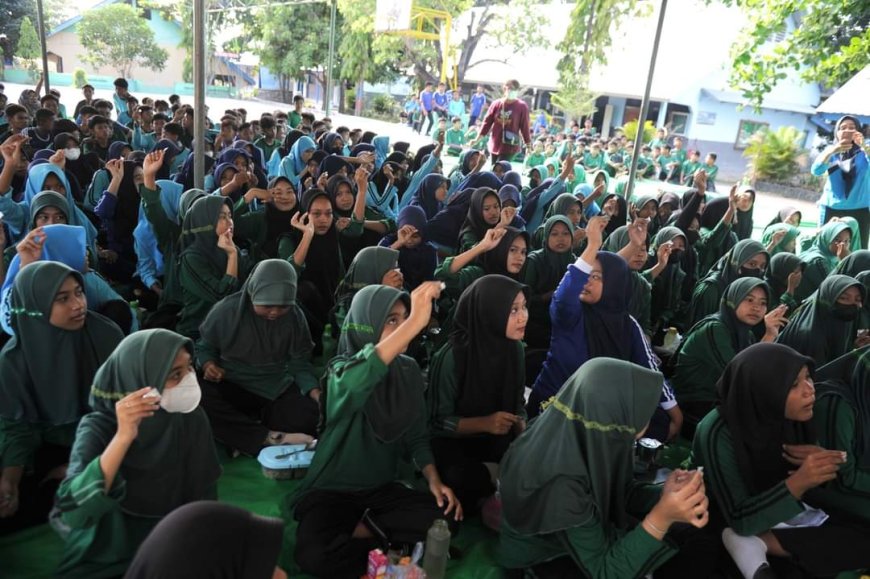 Kampanyekan  Aksi Bergizi, Wabup Ajak Cegah Stunting dan Kejar Prestasi