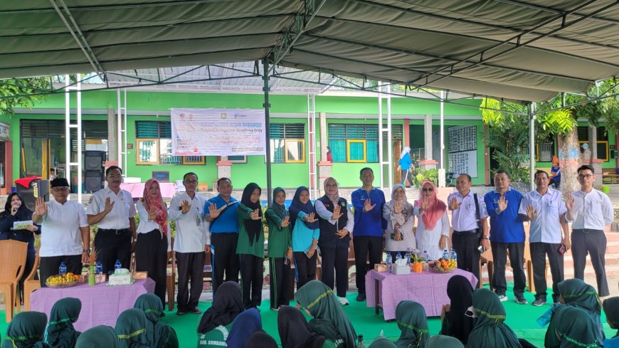 Kampanyekan  Aksi Bergizi, Wabup Ajak Cegah Stunting dan Kejar Prestasi