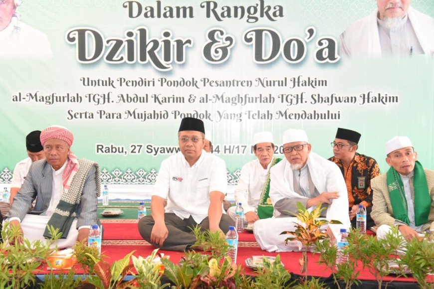 Silaturrahim di Ponpes Nurul Hakim Kediri, Gubernur Bang Zul Ajak Santri Jadi Pengusaha Hebat