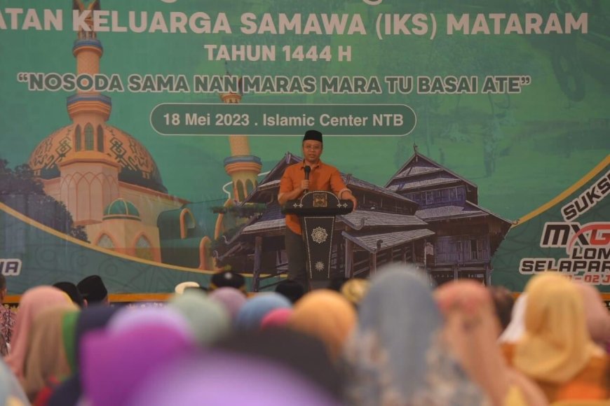 Halal bihalal Keluarga Samawa, Bang Zul Ingatkan Soal Cinta dan Kasih Sayang
