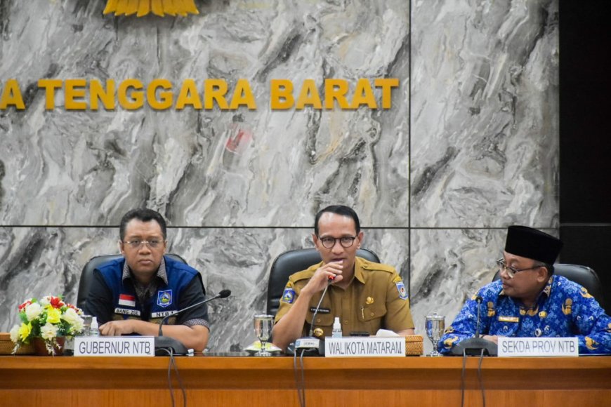 Gubernur NTB dan Walikota Mataram Satu Frekuensi Sukseskan MXGP Lombok di Ex Bandara Selaparang