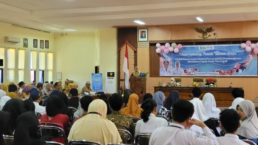 Wabup Sumbawa Apresiasi Musrembang Anak, Ikhtiar  Pemenuhan KLA dan Hak Anak