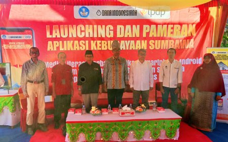Launching Aplikasi dan Pameran Media Literasi Berbasis Aplikasi Smartphone Android dalam Mengenalkan Kebudayaan Sumbawa kepada Penyandang Disabilitas Netra