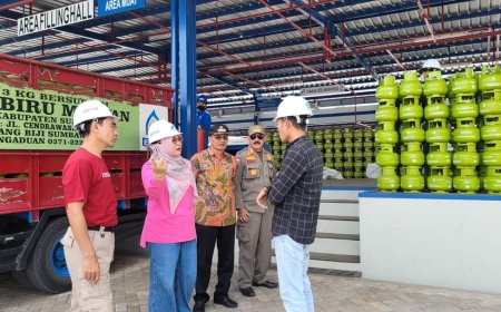 Sikapi Kelangkaan Gas LPG Wabup Sidak ke Pengecer, Agen dan SPBE