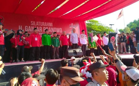 Silaturrahmi di Lombok Timur Ganjar ajak Masyarakat Tebar Informasi Positif Perkuat Silaturrahmi