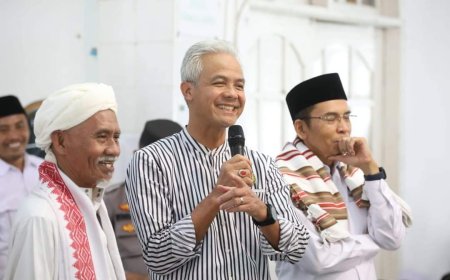 Berkunjung Ke Lombok, Ganjar Salut Perjuangan Kakek TGB dalam Memajukan Perempuan
