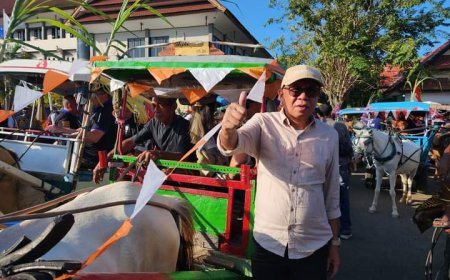Welcome Ceremony MXGP Samota Sumbawa, Riders Kembali Rasakan Sensasi Naik Dokar