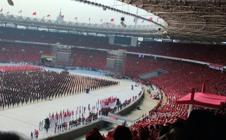 Presiden Jokowi Hadiri HAUL Bungkarno Bersama Puluhan Ribu Kader