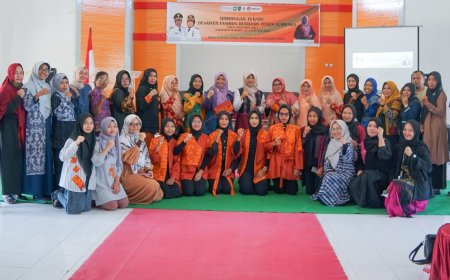 Bunda Niken Dedikasikan Bimtek Desainer Fashion Tenun Sumbawa Ramaikan MXGP Sumbawa