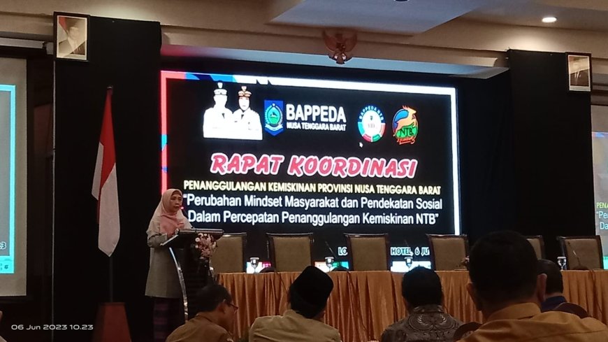 Percepat Penanggulangan Kemiskinan  Pemprov NTB Gelar Rakor TKPKD bersama Kabupaten dan Kota