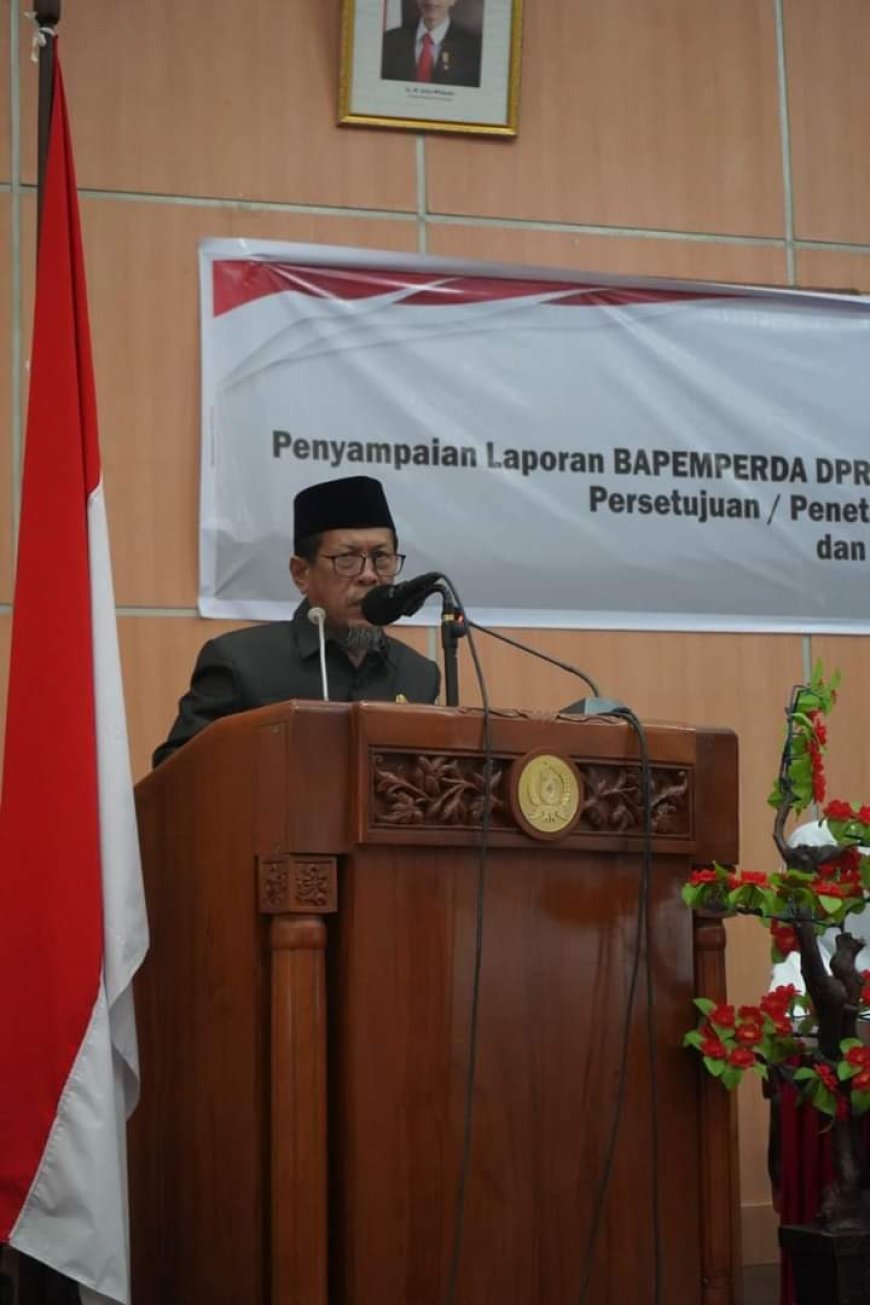 Bupati Sumbawa Apresiasi Penetapan 5 Ranperda oleh DPRD