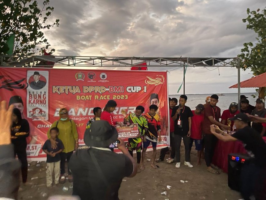 Inilah Juara Ketua DPRD - BMI CUP I Boat Races 2023