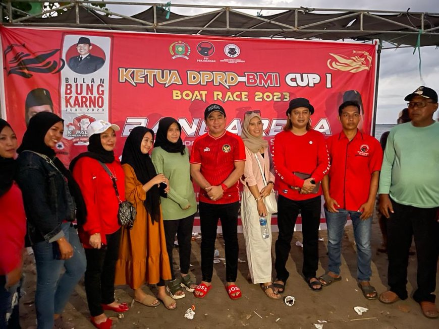 Inilah Juara Ketua DPRD - BMI CUP I Boat Races 2023