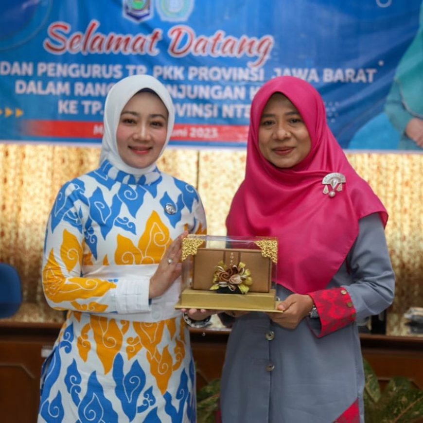 Bunda Niken Sambut Kunjungan Kerja TP. PKK Provinsi Jabar