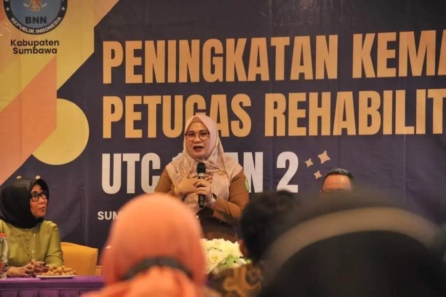 Hadiri Pelatihan Petugas Rehabilitasi, Wabup Ajak Tingkatkan Skill