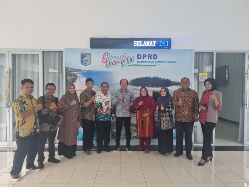 Kunjungan ke Lombok Barat, Ketua DPRD Sumbawa Dorong Pemda Garap Batas Definitif Desa