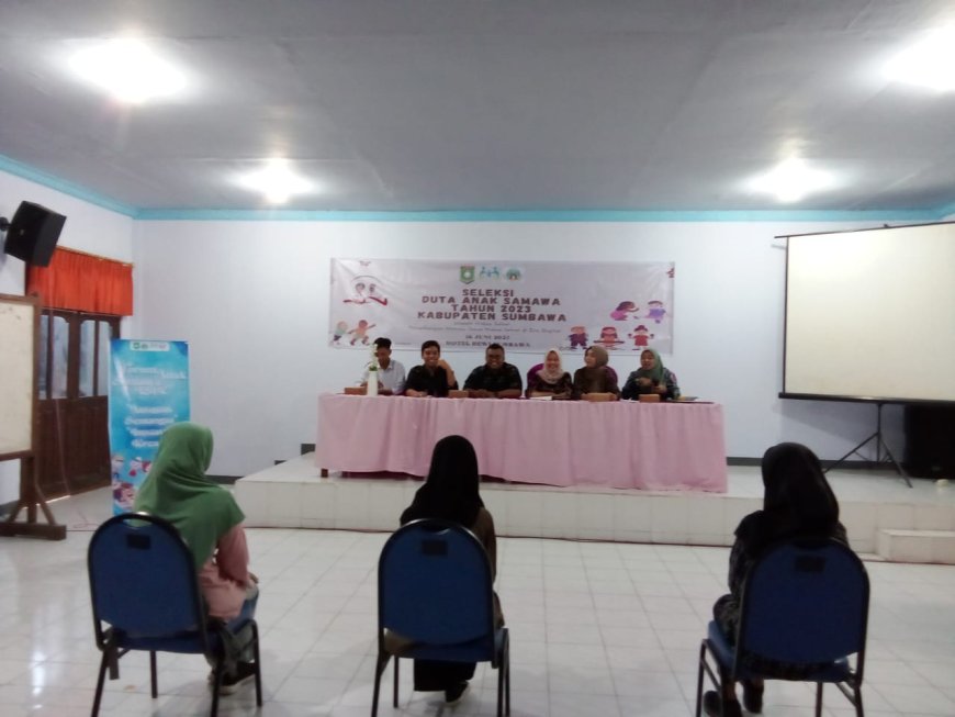 Inilah Hasil Seleksi Duta Anak Sumbawa 2023