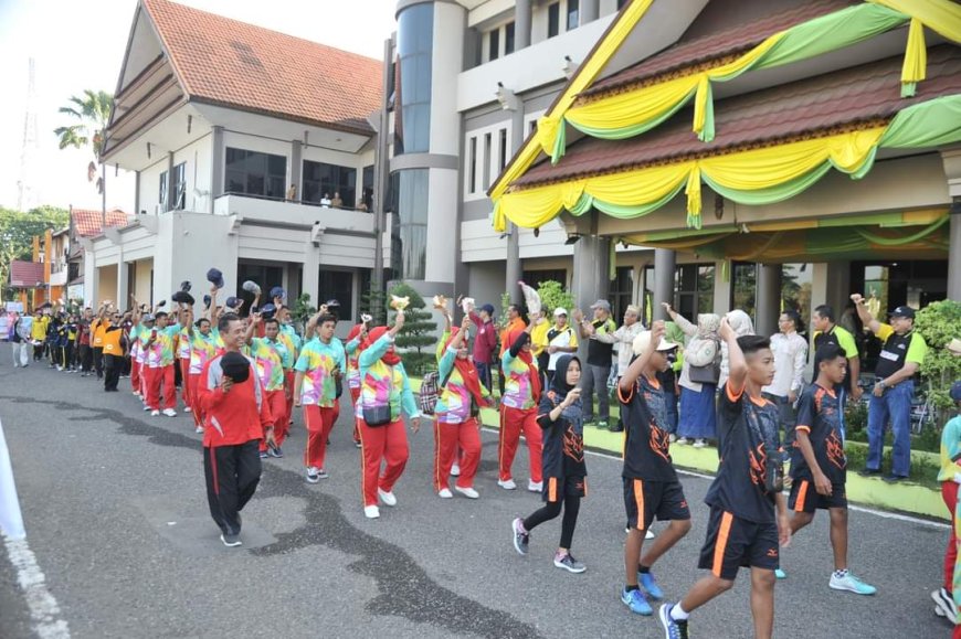 O2SN  dibuka Bupati Sumbawa, Ajang Raih Prestasi dan Perkuat Persaudaraan