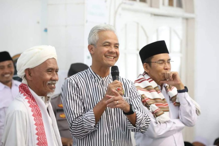 Berkunjung Ke Lombok, Ganjar Salut Perjuangan Kakek TGB dalam Memajukan Perempuan