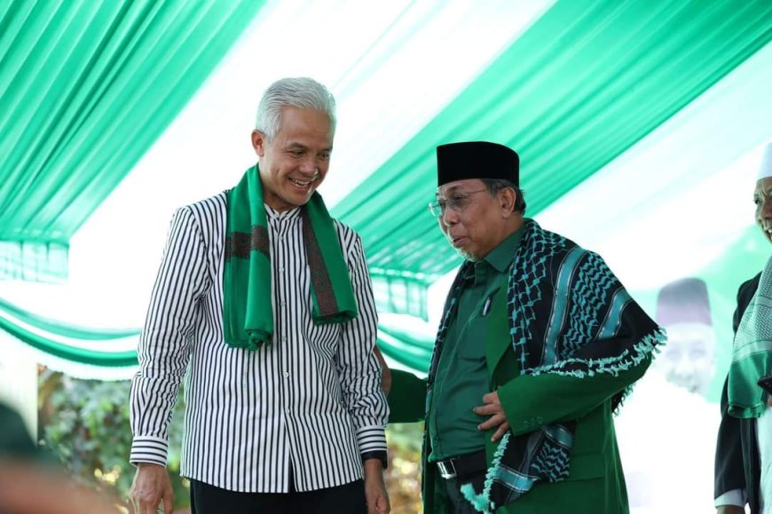 Tuan Guru Haji Hazmi Hamzar Doakan Ganjar Hingga Meneteskan Air Mata
