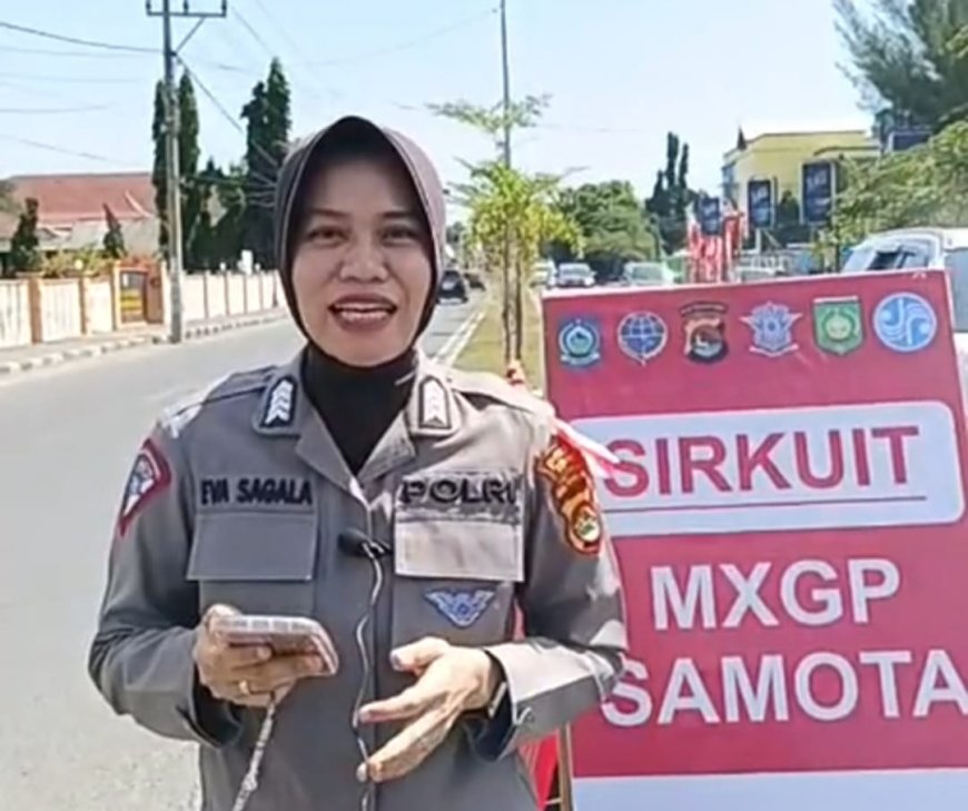 Event MXGP Samota, Polres Sumbawa Turunkan Puluhan Personel Untuk Pengamanan